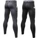 YUSHOW Men's Compression Pants 2 Pack - Running Tights & Workout Leggings - Summer Cool Dry Baselayer - X-Large Black+Grey - Buy Online on GoSupps.com