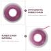 Faruta Jaw-Friendly Elastic Tooth Power Chains - Colorful Violet Braces Ligating Coils for Optimal Comfort and Performance - Buy Online on GoSupps.com