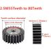 Buy VNedrjk Chenzhanmaoyi 2.5m Spur Wheel | 55/80 Teeth | 25mm Steel Teeth | Surface Hardened Motorcycle Litter - International Shipping - Buy Online on GoSupps.com