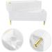 BUGUUYO Box Plastic Drawer Egg Container for Refrigerator Household Egg Container Carton High re-usable White 26.5X16X10CM - Buy Online on GoSupps.com