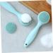 1 Set Cleansing Brush Face Scrubber Silicone Brush Facial Exfoliator Brush Facial Cleansing Exfoliator Deep Clean Face Wash Facial Scrubber Silicone Face Cleasing Milk Hand Wash Pp - Buy Online on GoSupps.com