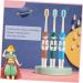 Angoily 8 STK Children's Travel Toothbrush Set with Case - Disposable & Durable PP Rubber Protection for Kids - Buy Online on GoSupps.com