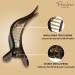 Parcelona French Brill Beak Medium Shell Claw Clip for Women - Buy Online on GoSupps.com