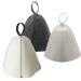 Saunaut 3 pieces sauna caps men women Filz cap bath cap sauna cap against heat protect your head from heat for shower sauna accessories hot sources