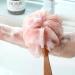 JulaJuyo Shower Back Scrubber Loofah Set with Long Handle Body Brush & Bath Sponge - Exfoliating Shower Tool for Men, Women & Elderly - Buy Online on GoSupps.com
