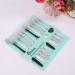 Macaron Toothbrushes for Adults & Kids - Soft Bristles Family Set Travel-Friendly 10 Pieces with Protective Cover - Buy Online on GoSupps.com