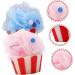Healeved 2pcs Cartoon Bath Ball Scrubber - Reusable Loofah & Exfoliating Shower Sponge for Women & Men | Ideal Bath Accessories - Buy Online on GoSupps.com