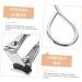 Balacoo 2pcs Partial Eyelash Curler - Silver Makeup Tool with Comb Stainless Steel Perfect for Stunning Lashes - Shop Now - Buy Online on GoSupps.com