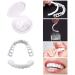 BGZ Cosmetic Dentures - Perfect Smile Teeth Veneers | Snap-On Instant Flawless Smile (2 Top & 2 Lower) - Buy Online on GoSupps.com