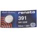 Renata Watch Battery 391/SR1120SW/AG8 - Swiss Made 1.5V - 2 Pack - Long-lasting Power - Buy Online on GoSupps.com
