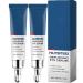 HIMEYE Peptide Depuffing Eye Serum |Men Eye Cream Anti Aging Men's Moisturizing Eye Cream Remove Eye Bags Wrinkles Dark Circles Fine Lines Puffiness and Bags Under Eyes (2PCs)