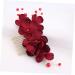 DOITOOL 1pc Barrettes for Women Hair Barrettes for Girls Floral Hair Accessories Hair Accessory for Girls Pearl Hair Barrettes Womens Hair Clips Tiara Hair Comb Korean Red Bride - Buy Online on GoSupps.com