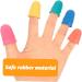 VILLCASE 125 Pcs Rubber Non-Slip Finger Cots & Finger Pads - Reusable Grips for Money Counting & Hot Glue - Assorted Colors 3.5x3CM - Buy Online on GoSupps.com