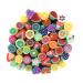 Warm Girl 50PC Canes 3D Design Rods Sticks Sticker Mini 3D Fruit Slices Fruit Fimo Nail Art Decorations Nail Art Tools