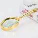 Portable Magnifier Magnifier High Magnification Optical Glass Magnifier Metal Craft Gold Bronze 5X Magnifier Full of Stars - Buy Online on GoSupps.com