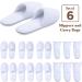 Maji Simply Joyous Spa Slippers - Bulk Pack of 6 Pairs with Travel Bags | Non-Slip Hotel Slippers for Women and Men - Medium and Large Sizes - Buy Online on GoSupps.com