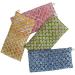 Peacegoods Lavender Eye Pillows (Pack of 4) | Scented Flax Weighted | Made in USA | Yoga Relaxation, Headache Relief | Block Print Cotton Bulk | Leaf Blue Yellow Pink Green - Buy Online on GoSupps.com