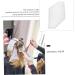 Housoutil 50 Sheets Highlight Stickers Hair Dying Paper Hair Coloring Hair Tint Paper Barber Shop Tool Hair Paper Wraps Hairdressing Tool White Hair Comb Hair Dye - Buy Online on GoSupps.com