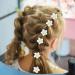 Bekecidi 20 Pieces Whimsical Little Flower Hair Clips Small Charming Fashion Hair Clips Vibrant White Hair Clips Party Hair Accessories Women Girls Hair Beautification - Buy Online on GoSupps.com