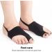 Pinky Toe Bunionette Sleeves - Reduce Pressure & Corrector for Feet Relief - Elastic Strap Toe Protector - Black 1 Pair - Buy Online on GoSupps.com
