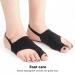 Bunionette Sleeve for Soreness Relief - Soft Bunion Corrector for Waiters & Retail Workers (Size S) - Black - Buy Online on GoSupps.com