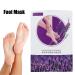 Moisturizing Lavender Essence Foot Mask - Exfoliating Dead Skin Peel for Hands & Feet - 40g - Buy Online on GoSupps.com