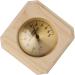 Premium Wooden Sauna Hygrothermograph | Accurate Wall-Mounted Hygrometer for Optimal Humidity & Temperature Control - Buy Online on GoSupps.com