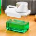 Liquid Powder Detergent Dispenser Laundry Powder Moisture Proof Storage Tank Transparent Liftable Cleaning Supplies Subpackage PET Laundry Liquid Sealed Tank with Measuring Cup (1100ML) - Buy Online on GoSupps.com
