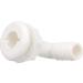 Seachoice 90-Degree Angled Thru-Hull Connector 0.75 in - White Finish | Marine Grade - Buy Online on GoSupps.com