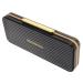 GOOHOCHY Medicine Box Pill Case Travel Medicine Storage Travel Pill Case 7 Day Pill Holder Vitamin Container Medicine Organizer Travel Pill Organizer Abs Elder Storage Box Black 23.00X9.50X3.00CM