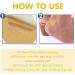 Moleskin Padding for Feet - 10 Pack with Adhesive Backing - Reduce Friction and Pain from Rubbing - Ideal for Boots and Hiking - Buy Online on GoSupps.com