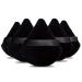 Powder Puff Daubigny 6 Pieces Powder Puff Face Soft Triangle Makeup Puff for Loose Powder Mineral Powder Body Powder Velour Cosmetic Foundation Blender Sponge Beauty Makeup Tools(Black) Black Powder Puff