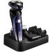 4 in 1 Electric Shaver Hair Clippers Men's Rotary Shavers Rechargeable Razors Beard Nose Hair Trimmer Shaving Grooming Sets