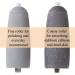 P4L 6 Pack Replacement Heads for Flawless Pedi Electric Foot File - 3 Coarse & 3 Fine Rollers - Grey - Compatible with Finishing Touch Flawless Pedi - As Seen on TV - Buy Online on GoSupps.com