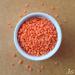 Jiva Organic Split Red Lentils 4lb - Masoor Dal - Non-GMO Vegan Certified - 64oz - Non-Irradiated - Buy Online on GoSupps.com
