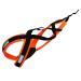 LASALINE dog harness for every dog pulling sport canicross dog scooter bikejoring skijoring sled in black neon orange XXL
