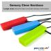 Panny & Mody Sensory Chew Necklace Set - 3 Pack Chewy Sticks for Kids with Autism, ADHD, Teething - Boys and Girls (Red Green Blue) - Buy Online on GoSupps.com
