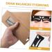 Eyebrow Design Eyebrow Card Metal Stencils Drawing Tool Eyebrow Ruler Balance Positioning Ruler - Buy Online on GoSupps.com