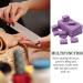 dijiusidy 50 Pieces Mini Buffing Files Block Manicure Colorful Sponge Nail Art Polishing Buffer Polish Tools Health Care Purple - Buy Online on GoSupps.com
