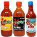 Valentina Hot Sauce Trio/Authentic Mexican Valentina Salsa Picante Red Black & Mariscos Bottle Pack