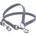 BioThane Dog Coupling Leash - 0.3m Grey Adjustable Width for Two Dogs - Durable & Weather-Resistant - Buy Online on GoSupps.com
