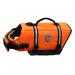 Vivaglory Ripstop Dogs Lifeguard vest for small medium Boat dog life jack with improved buoyancy & visibility neon-orange XXS: 28-35cm (chest circumference) neon-orange