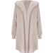 Hanxiulin Oversize Plush Hoodie Jacket - Women's Winter Coat Casual Fashion Bomber XXL Khaki - Buy Online on GoSupps.com