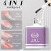 Nail Glue Gel - 15ml Long-Lasting Adhesive 4 in 1 | Gel Glue for Nail Tips For Girls Teens and Beginners Manicure Decoration Design Living Room Home Daily Use Travel - Buy Online on GoSupps.com
