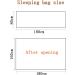 E-Onfoot Fleece Sleeping Bag Liner - Red | Camping Sleep Sack Travel Sheet - Buy Online on GoSupps.com