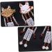 Mikinona 1 Pair Tassel Drop Barrette Alligator Hair Clips Chinese Hair Accessories Women Tassel Hair Clip Tassel Hairpin Tassel Animal Hair Clip Chinese Tassel Hair Clips Tassel Barrette - Buy Online on GoSupps.com