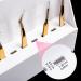 Noverlife 8-Slot Eyelash Tweezer Holder | Acrylic Lash Tweezer Storage Case with Dust-proof Cover | Organizer Stand for Salon & Home - Buy Online on GoSupps.com