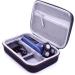 Minkissy Razor Travel Storage Bag | Organizer for Hairdressing Supplies | Eva Travel Accessories Box for Men - Buy Online on GoSupps.com