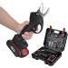 Cordless Pruning Shears 21V Professional Electric Pruning Shears 30Mm Branch Cutter with 2Pcs 2Ah Lithium Battery 6-8 Working Hours Small Gift