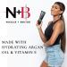 N+B Moisturizing Body Wash for Men & Women | Hydrating Argan Oil & Vitamin E | Sulfate-Free Paraben-Free Gluten-Free | Cruelty-Free Skin Care | Made in the USA | 8 oz - Buy Online on GoSupps.com
